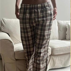 Brandy Melville Catherine Pajama Plaid Pants